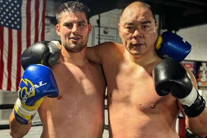 Український боксер розповів, як пройшов його спаринг з Чжаном Чжілеєм