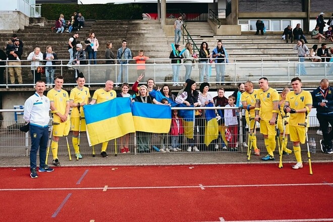 Сборная Украины заняла 11-е место на Евро-2024 для игроков с ампутациями