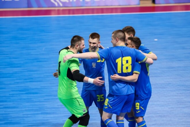 Студенческая сборная Украины отгрузила 9 мячей Хорватии на ЧМ по футзалу