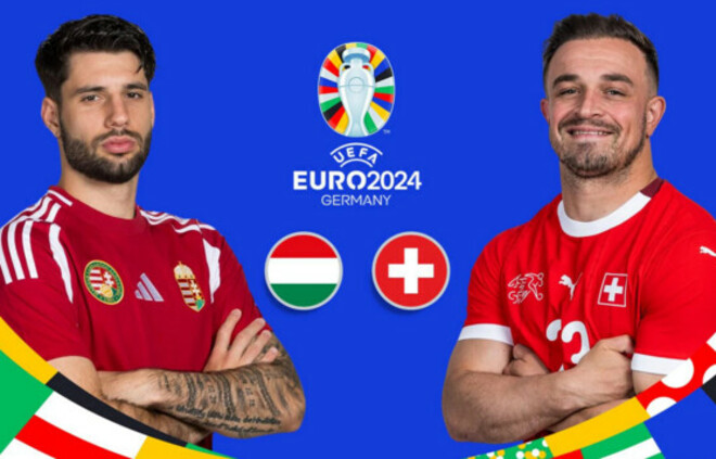 Де дивитись онлайн матч Євро-2024 Угорщина – Швейцарія