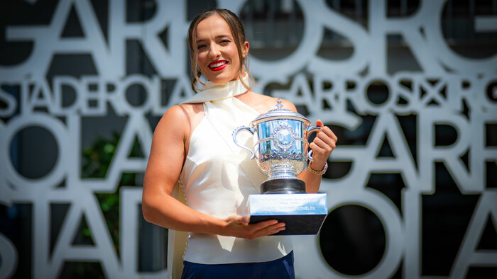 ФОТО. Самая богатая певица мира поздравила Свёнтек с победой на РГ-2024