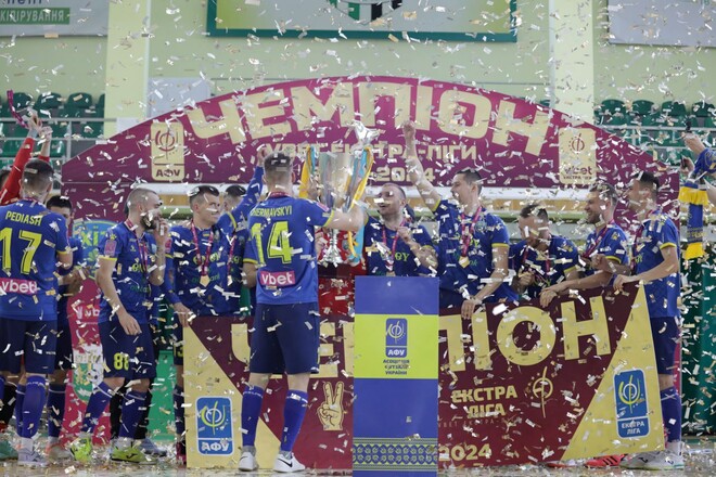 ХІТ став дворазовим чемпіоном України з футзалу