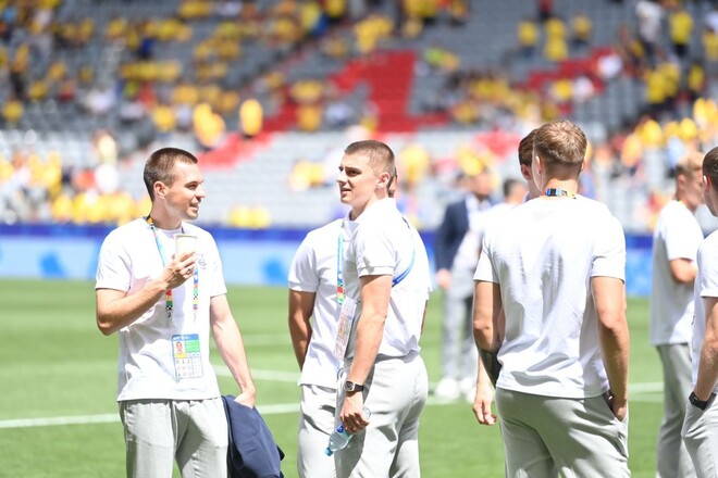 ФОТО. Сборная Украины прибыла на стадион в Мюнхене на игру с Румынией