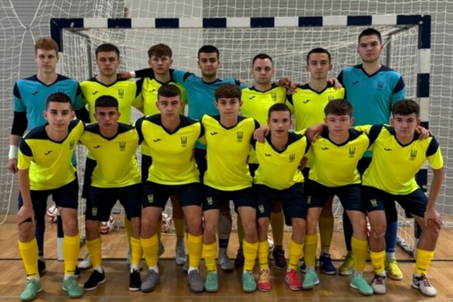 Футзальна збірна України U-19 стартувала з перемоги над Фінляндією