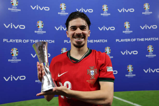 Назван лучший игрок в матче Евро-2024 между Португалией и Чехией