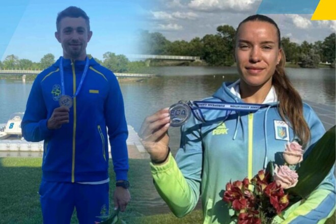 Зайцев і Терета здобули медалі на ЧЄ-2024 з веслування на байдарках і каное