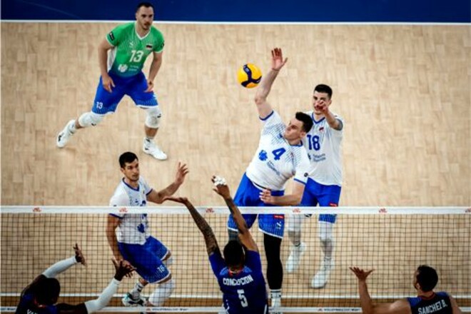 Италия, Словения и Польша сыграют в четвертьфинале мужской Лиги наций