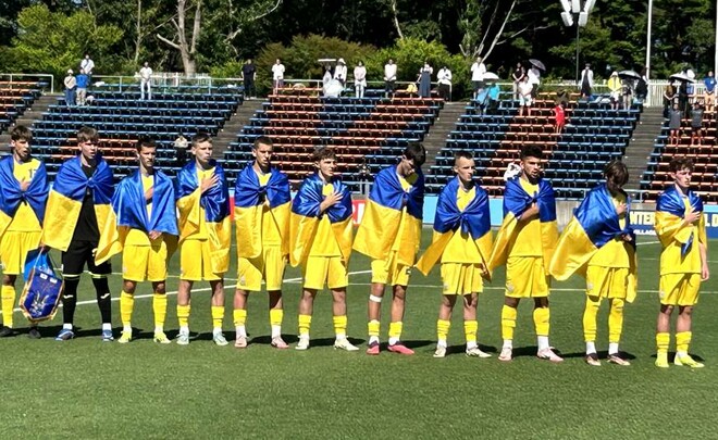 Сборная Украины U-16 проиграла Сенегалу на международном турнире в Японии