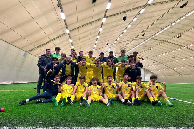 Сборная Украины по футболу U-16 выиграла Турнир развития УЕФА