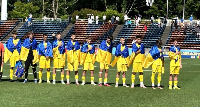 Последнее место. Украина U-16 на турнире в Японии проиграла третий матч