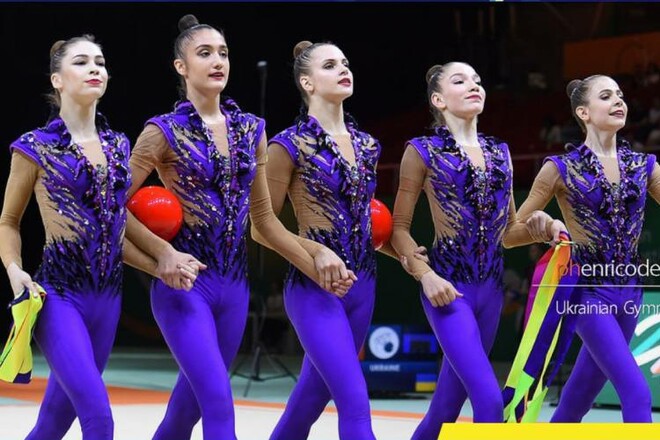 Українки взяли ще 3 медалі на етапі КС із художньої гімнастики