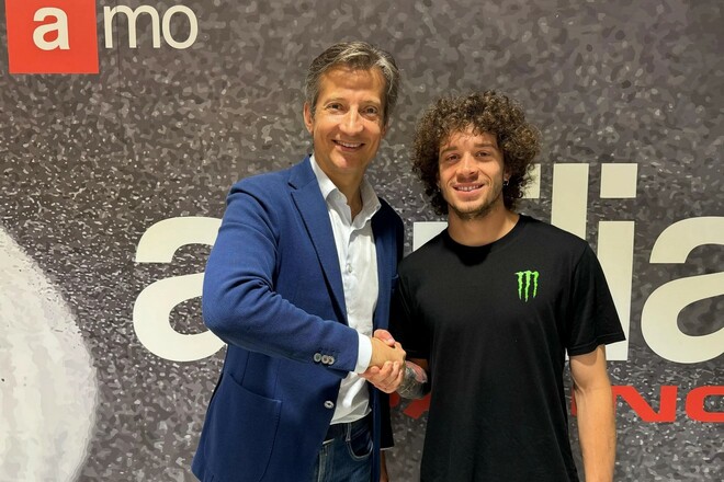 MotoGP: Бедзеккі підписав контракт із Апрілією