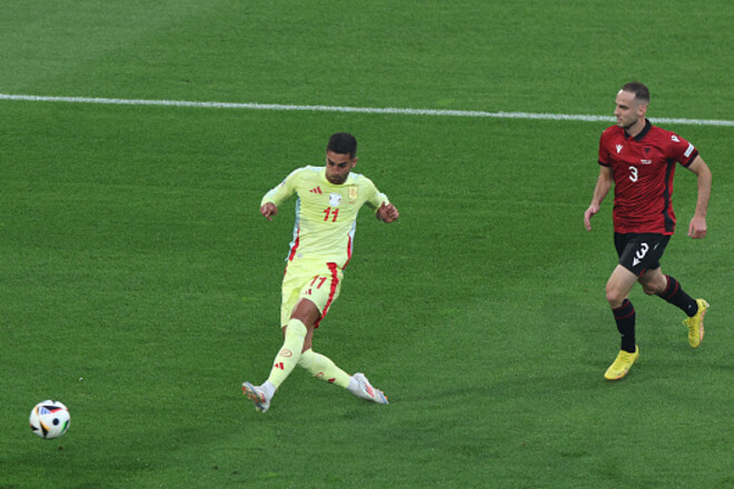 ВИДЕО. Испания быстро вышла вперед в матче Евро-2024 против Албании