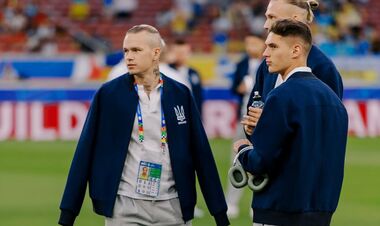 ФОТО. Сборная Украины прибыла на стадион на решающую игру с Бельгией