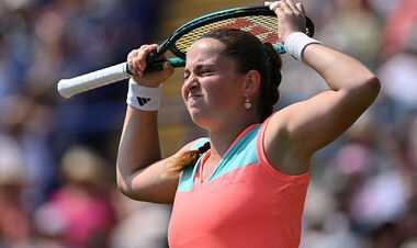 VIDEO. Alyona Ostapenko performed the best serve in the history of tennis