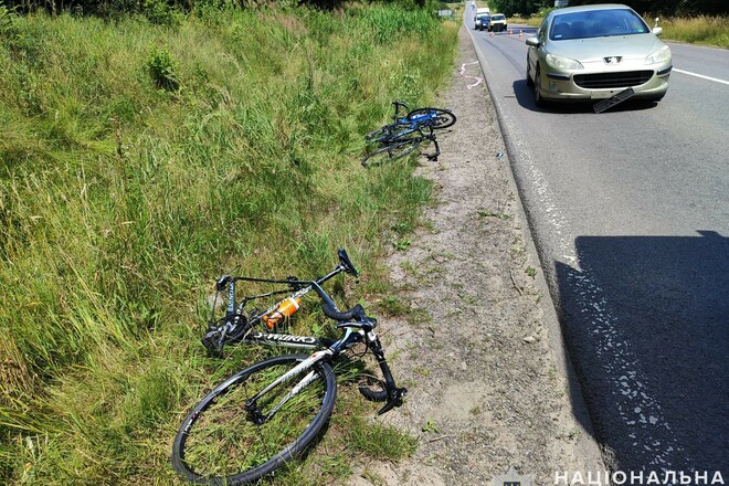 Три велосипедистки сборной Украины травмированы в ДТП во Львовской области