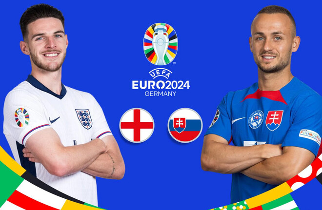 Где смотреть онлайн матч Евро-2024 Англия – Словакия