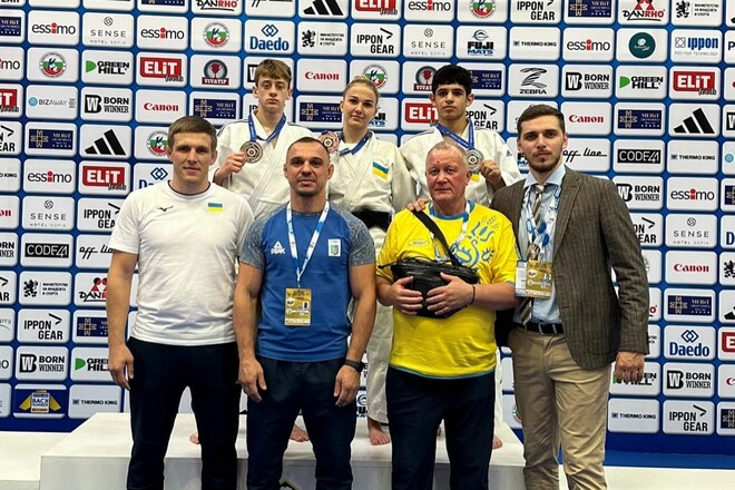 Украинские спортсмены взяли 7 наград на ЧЕ-2024 по дзюдо среди кадетов