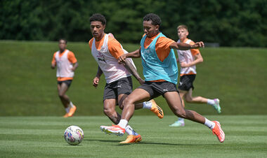 ВИДЕО. Тренировка Шахтера в Словении. Удержание мяча и прессинг