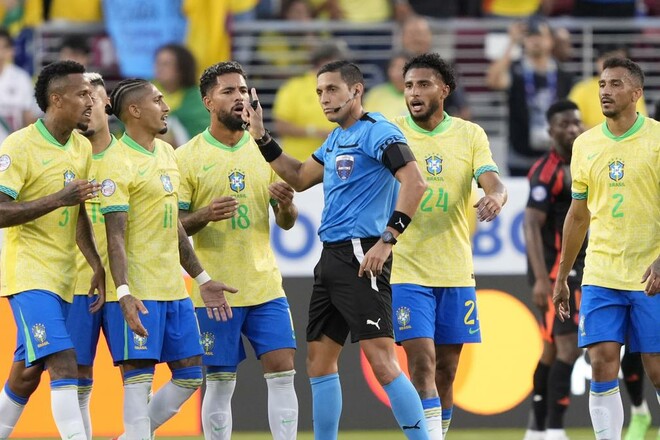 Уругвай – Бразилия. 1/4 финала Копа Америка 2024. Смотреть онлайн. LIVE