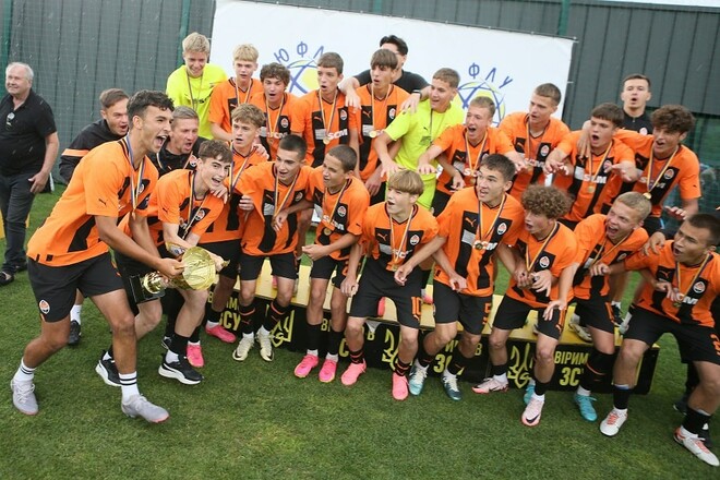Шахтар U-16 став переможцем ДЮФЛУ, обігравши однолітків з Динамо та Руху