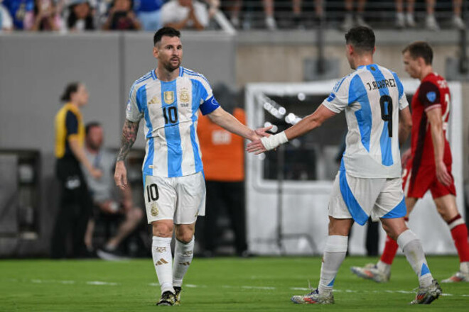 Голы Альвареса и Месси принесли Аргентине путевку в финал Копа Америка