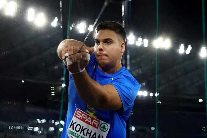 Кохан занял второе место в метании молота на соревнованиях в Венгрии
