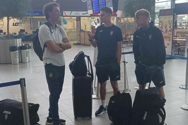 ФОТО. Сборная Украины U-19 отправилась в Северную Ирландию на Евро-2024 U19