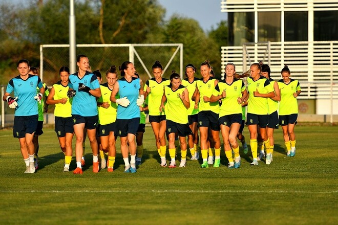 Женская сборная Украины сегодня, 12 июля, проведет матч с командой Косово