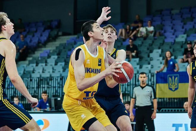 Баскетбольная мужская сборная Украины U-20 потерпела досадное поражение