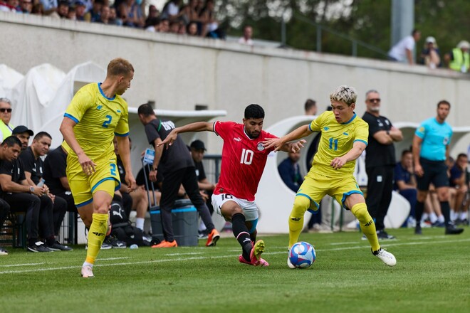 Украина U-23 – Египет U-23 – 1:1. Мяч Брагару. Видео голов и обзор матча