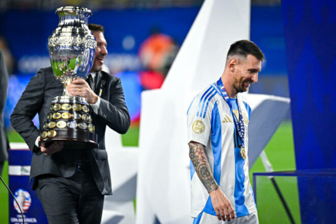 ФОТО. Мессі відреагував на тріумф Аргентини на Копа Америка 2024