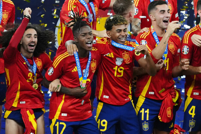 Шість іспанців. УЄФА оголосив символічну збірну Євро-2024