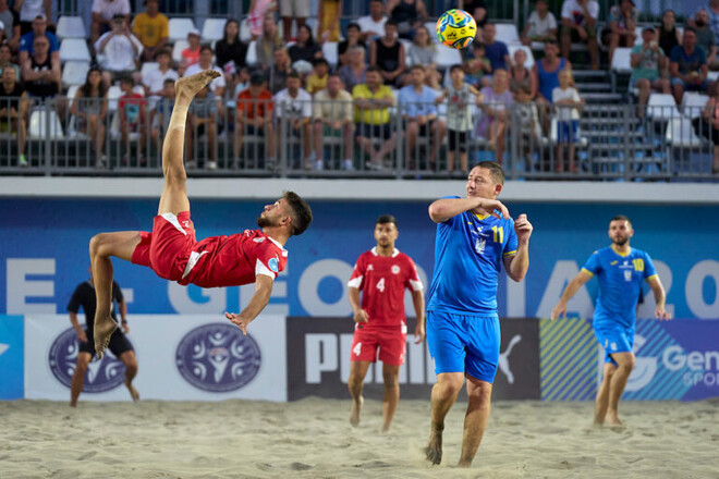 Украина – Сауд. Аравия. Евролига по пляжному футболу. Смотреть онлайн LIVE