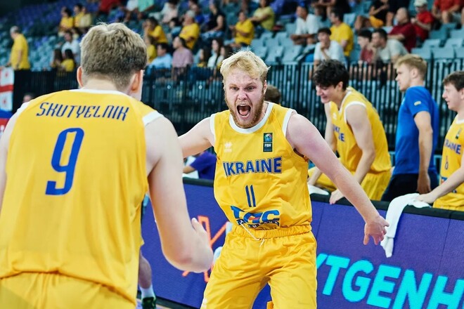 Сборная Украины U-20 вышла в полуфинал Евробаскета