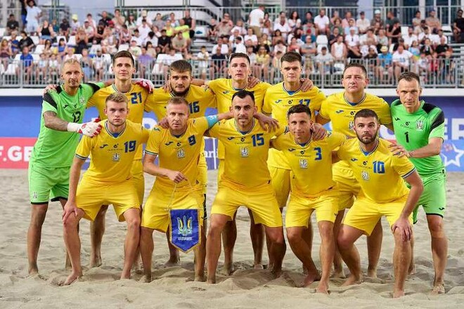 Три победы. Украина выиграла группу Евролиги по пляжному футболу