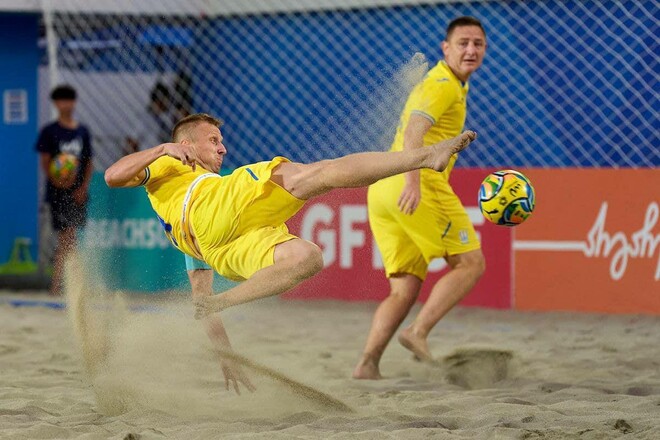 Збірна України виграла Євролігу 2024 з пляжного футболу в Дивізіоні B