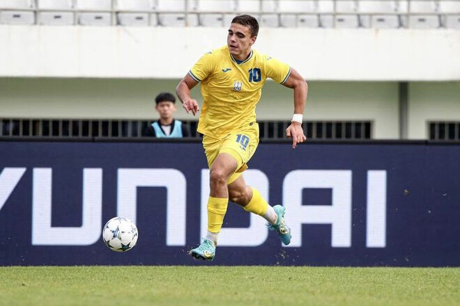 Пономаренко из Динамо отреагировал на выход Украины в плей-офф Евро U-19
