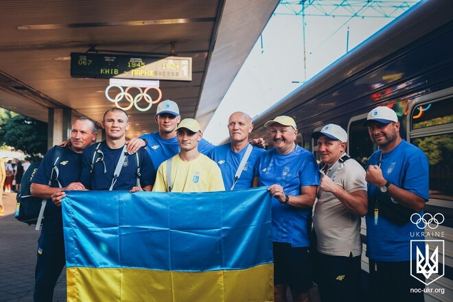 Украинские боксеры-олимпийцы отправились в Париж на ОИ-2024
