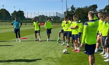 ВИДЕО. Сборная Украины U-19 начала подготовку к полуфиналу против Франции