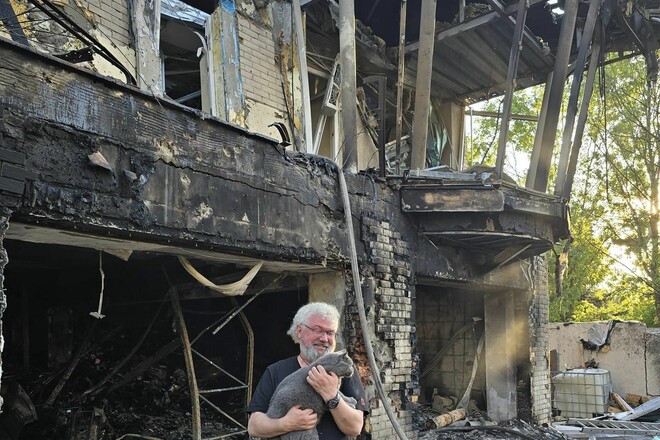 ФОТО. Ракета россиян разрушила дом бывшего спонсора Свитолиной в Харькове