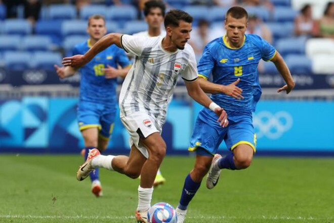 Історичне фіаско. Україна U-23 програла дебютний матч на ОІ Іраку