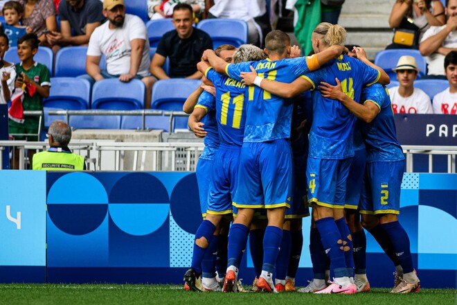 Украина U-23 – Марокко U-23. Футбол на ОИ-2024. Смотреть онлайн. LIVE
