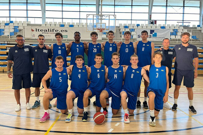 Чоловіча збірна України U-18 оголосила свою заявку на на чемпіонат Європи