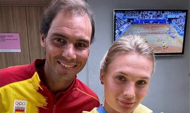 Даяна ЯСТРЕМСЬКА – про селфі з Надалем: «Вийшло дуже спонтанно»