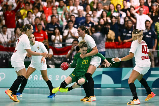 Венгрия минимально обыграла Бразилию в матче женского турнира ОИ-2024