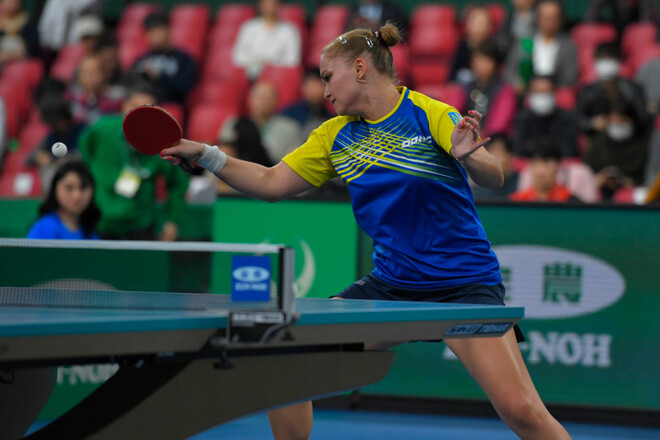 Песоцька стартувала з перемоги на ОІ-2024 у настільному тенісі