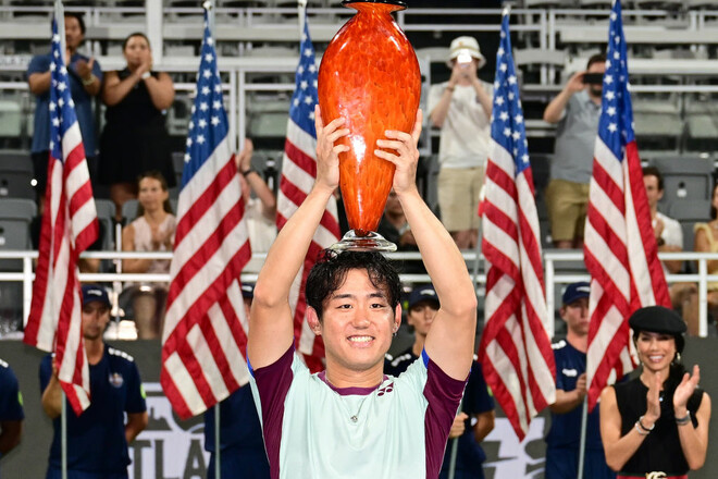 Японський тенісист виграв турнір ATP в Атланті