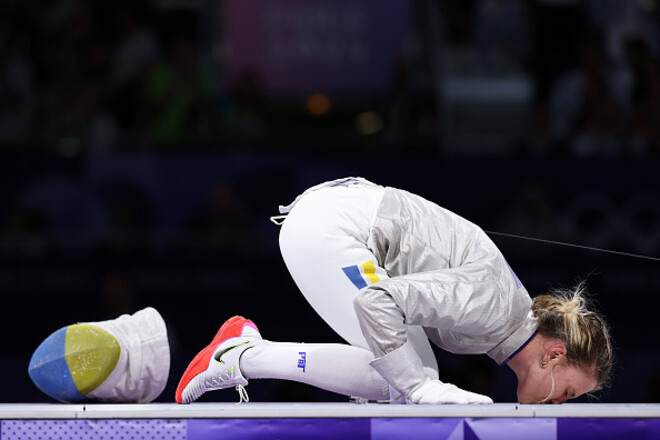 ФОТО. Емоції Харлан після завоювання бронзової медалі на Олімпіаді-2024