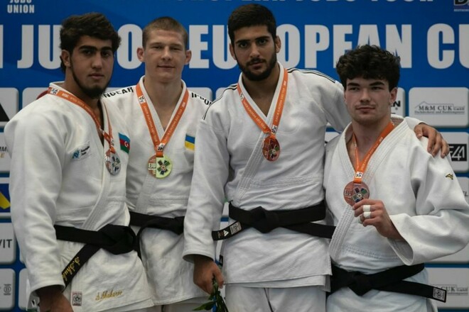 Украинские дзюдоисты выиграли два золота на юниорском Кубке Европы